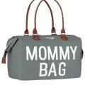 Genel Ürün Omuz Çantası Mommy Bag Usa Anne Bebek Bakım Ve Kadın Çantası-gri Tekstil Gri