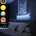 Lamba Uzaktan Kumandalı Rgb Full Renk Abajur Aplik Gece Lambası Kumandali - Rgb Model 150 Cm