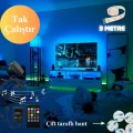 Genel Ürün Sese Ve Müziğe Duyarlı Tv Arkası Rgb Şerit Led Tak Çalıştır 3 Metre