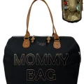 Genel Ürün Mommy Bag 3d Anne Bebek Bakım Çantası - Siyah