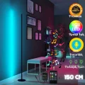 Genel Ürün Voıce Stıck -Sese ve Müziğe Duyarlı - Kumandalı -Oda Aydınlatma Sistemi Full Rgb- Çok Özellik 150 cm