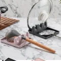 Genel Ürün Leon Life Tabak Tutucu Ve Kaşıklık Tencere Kapağı Standı Kaşık Kepçe Altlığı Düzenleyici