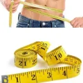 Genel Ürün Mezura Vücut Ölçüm Beden Ölçmek İçin Mezura Klasik Terzi Mezurası 150 cm Mezura Tekstil Renkli