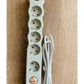 Genel Ürün Beşli Akım Korumalı 2 Usb Girişli Priz Beyaz