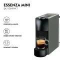 Genel Ürün C30 Essenza Mini Espresso Kahve Makinesi, Gri
