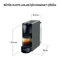 Genel Ürün C30 Essenza Mini Espresso Kahve Makinesi, Gri