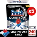 Genel Ürün Quantum Max 240 Kapsül Bulaşık Makinesi Deterjanı (48x5)