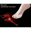 Genel Ürün 4 Adet Bunion Kemik Koruyucu Düzeltici Makaralı Baş Parmak Ped