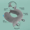 Genel Ürün Seyahat Boyun Yastığı Comfort Ortopedik Seyahat Yastığı Visco