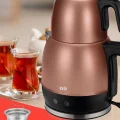 Genel Ürün Ladem Gold Geniş Kapasiteli 2200 Watt Paslanmaz Çelik Çay Makinesi Ve Su Isıtıcısı