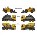 Genel Ürün Volvo Inşaat Araçları Seti Model 1