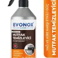 Genel Ürün Clean Ultra Güçlü Mutfak Yüzey Temizleyici ve Yağ Sökücü Limon Kokulu Sprey 750 ml
