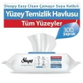 Havlu Easy Clean Çamaşır Suyu Katkılı Yüzey Temizlik Havlusu&Mendili 3x100 (300 Yaprak)