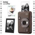 Genel Ürün Instax mini LiPlay Hybrid Deep Bronze Fotoğraf Makinesi-10lu Film ve Çerçeve Hediye Seti