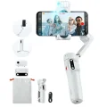 Genel Ürün İsteady V3 Yapay Zeka Takip Sensörlü Beyaz Telefon Gimbal