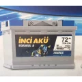 Genel Ürün İnci 72 Ah Akü Formul A Taurus 700 A (EN)