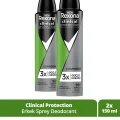 Kol Saati Men Clinical Protection Erkek Sprey Deodorant Confidence 96 Saat Koruma 150 ml X2