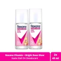 Genel Ürün Vitamin Bright Kadın Roll On Deodorant Rose Glow 45 ml X2