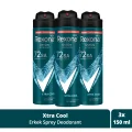 Kol Saati Men Erkek Sprey Deodorant Xtra Cool 72 Saat Kesintisiz Üstün Koruma 150 ml X3