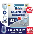 Genel Ürün Quantum Infinity Shine 166 Kapsül Bulaşık Makinesi Deterjanı Tableti (83X2)