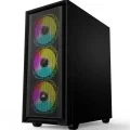 Genel Ürün PowerBoost PB-P802AB 650w 80+ Bronze USB 3.0, ATX Mesh, RGB fan Siyah Kasa