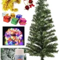 Genel Ürün Yılbaşı 120 cm Yılbaşı Ağacı Seti 120 cm Yılbaşı Çam Ağaç Ve Yılbaşı Süsleri Seti