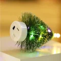 Genel Ürün Işıklı Mini Yılbaşı Ağacı Masaüstü  Dekoratif Hediyelik Noel Pilli Çam Ağaç Süsü 17 cm 1 ADET