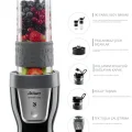 Genel Ürün AR1032 Shaken Take Kişisel Smoothie Blender, Siyah (300 W, 2 Adet Şişe)
