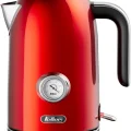 Termos 1.7L Termometreli Su Isıtıcısı - 2200W Paslanmaz Çelik, Kuru Kaynatma Koruması