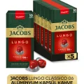 Genel Ürün Lungo 6 Classic Nespresso Uyumlu Alüminyum Kapsül Kahve 10 Adet X 5 Paket