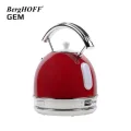 Genel Ürün Gem Retro 1.7 Litre Kırmızı Yuvarlak Su Isıtıcısı