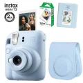 Genel Ürün Instax Mini 12 Mavi Fotoğraf Makinesi 10lu Film Ve Pvc Albümlü Çantalı Set 2-fotsı00195-fb-set2