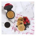 Genel Ürün Mini Waffle Makinesi, Yapışmaz Yüzey, Eşit Isıtma