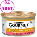 Genel Ürün Proplan Gold Alabalık Ve Sebzeli Kedi Konservesi 85 gr 24 Ad