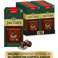 Genel Ürün Espresso 10 Intenso Nespresso Uyumlu Alüminyum Kapsül Kahve 10 Adet X 10 Paket
