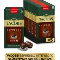 Genel Ürün Espresso 10 Intenso Nespresso Uyumlu Alüminyum Kapsül Kahve 10 Adet X 5 Paket