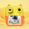 Genel Ürün Çocuklar İçin Anında Baskı 1080P Hd Mini Kamera  Şarj Edilebilir Şipşak Fotoğraf  Makinesi