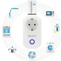 Genel Ürün AS816 EU Wifi Akıllı Priz Uzaktan Kontrollü Tuya App Destekli 16A