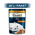 Genel Ürün Perle Izgara Tavuklu Pouch Yetişkin Kedi Yaş Maması 85 gr 26 Adet