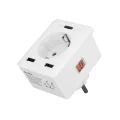Genel Ürün Priz Akıllı Wifi Tuya Destekli 10 Amper Akım Korumalı USB Swapp SL-04