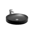 Genel Ürün Paula Matt Black Çanak Lavabo
