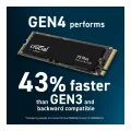 Genel Ürün P3 Plus 2TB 3D NAND GEN4 NVMe PCIe M.2 SSD (5000-4200 MB/s) CT2000P3PSSD8