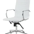 Genel Ürün Ofis Chrome Yönetici Koltuğu Beyaz