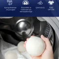Genel Ürün Clean 3 Adet Çamaşır Yün Keçe Kurutma Topu + 30ml Esans Koku Hediye - Doğal ve Çevre Dostu