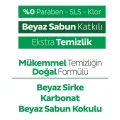 Havlu Easy Clean Beyaz Sabun+Çamaşır Suyu+Arap Sabunu Yüzey Temizlik Havlusu&Mendili 3x100 (300 Yaprak)