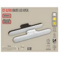 Genel Ürün CT-5249 6W MARTI ŞARJLI LEDLİ APLİK 3 RENK