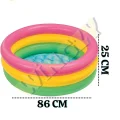 Genel Ürün Renkli 3 Boğumlu Bebek Havuzu 86x25 cm, Hediye BONE ile keyifli serinleme