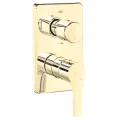 Genel Ürün Luna Ankastre Banyo Bataryası Sıva Üstü 2 Yollu Altın Görünümlü