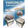 Genel Ürün Küpbag (çeyiz Sandıklı),vakumlu Poşet,vakumlu Çantalı Hurç ( Krem-beyaz Kareli)