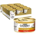 Genel Ürün Purina Gold Sığır Etli Yetişkin Kıyılmış Kedi Konserve 12 x 85 G